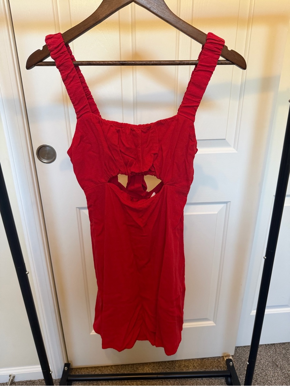Red Cutout Dress